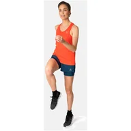 Koszulki sportowe damskie - Koszulka tech. damska bez rękawów Odlo Tank crew neck ESSENTIAL - miniaturka - grafika 1