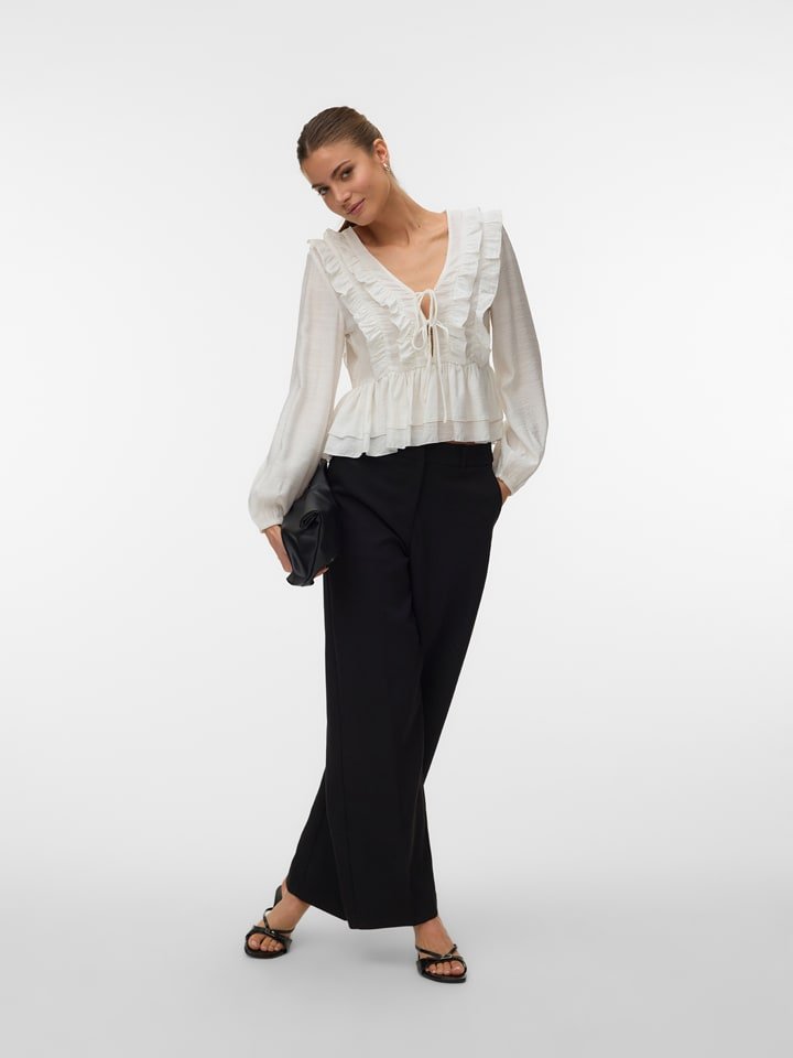 Vero Moda Bluzka w kolorze białym
