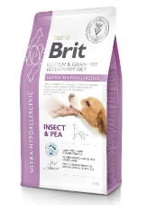 BRIT GF Veterinary Diets Dog Ultra-Hypoallergenic Insect 12kg - Sucha karma dla psów - miniaturka - grafika 1
