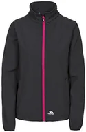 Kurtki damskie - Trespass Meena dla pań Softshell kurtka, czarny, XXS FAJKSSM10004_BLKXXS - miniaturka - grafika 1