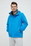 Kurtki i kamizelki sportowe męskie - Jack Wolfskin kurtka outdoorowa Stormy Point kolor turkusowy - miniaturka - grafika 1