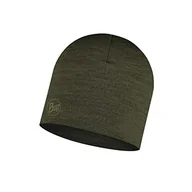 Czapki damskie - Buff Unisex's SOLID lekka czapka z wełny merynosowej, czarna, jeden rozmiar 113013.843.10.00 - miniaturka - grafika 1