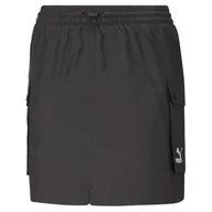 Spódnice - Spódnica damska Puma CLASSICS CARGO czarna 53022601-S - miniaturka - grafika 1