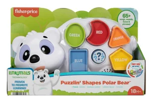 Zabawka Interaktywna Fisher-Price. Linkimals. Interaktywny Niedźwiedź polarny Hjr76 - zabawka - Zabawki interaktywne dla dzieci - miniaturka - grafika 1
