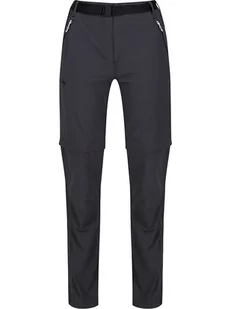 Regatta Spodnie funkcyjne Zipp-Off "Xert III" w kolorze antracytowym - Spodnie sportowe damskie - miniaturka - grafika 1