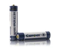 Akumulatory ogólnego zastosowania - KP ICR10440-60PCM 600mAh Li-ION m-USB - miniaturka - grafika 1