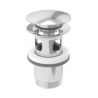 Akcesoria do armatury i ceramiki - Geberit Akcesoria - Zamykany wylot, ClickClack, błyszczący chrom 152.076.21.1 - miniaturka - grafika 1