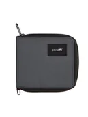 Portfele - Portfel męski mały RFID Pacsafe - ciemnoszary - miniaturka - grafika 1