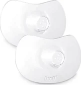 Akcesoria do karmienia - Lovi Silikonowe osłonki piersi Skin Touch M 2 szt. Lovi - miniaturka - grafika 1
