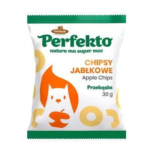 Chipsy jabłkowe perfekto 30 g Orzeszek - Owoce świeże i suszone - miniaturka - grafika 1