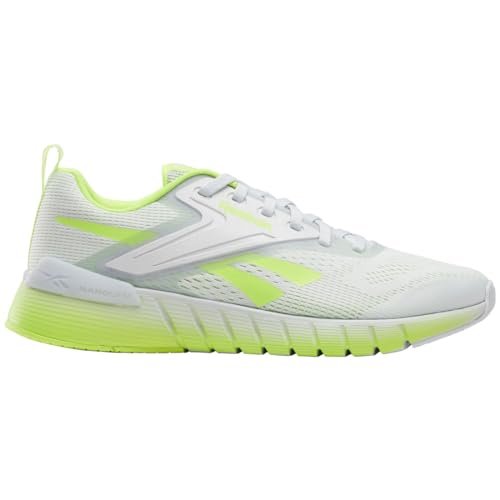 Reebok Męskie trampki Nano Gym Sneaker, MoonDigital LimeFootwear White, 41 EU, Moon Digital Lime obuwie białe, 42.5 EU