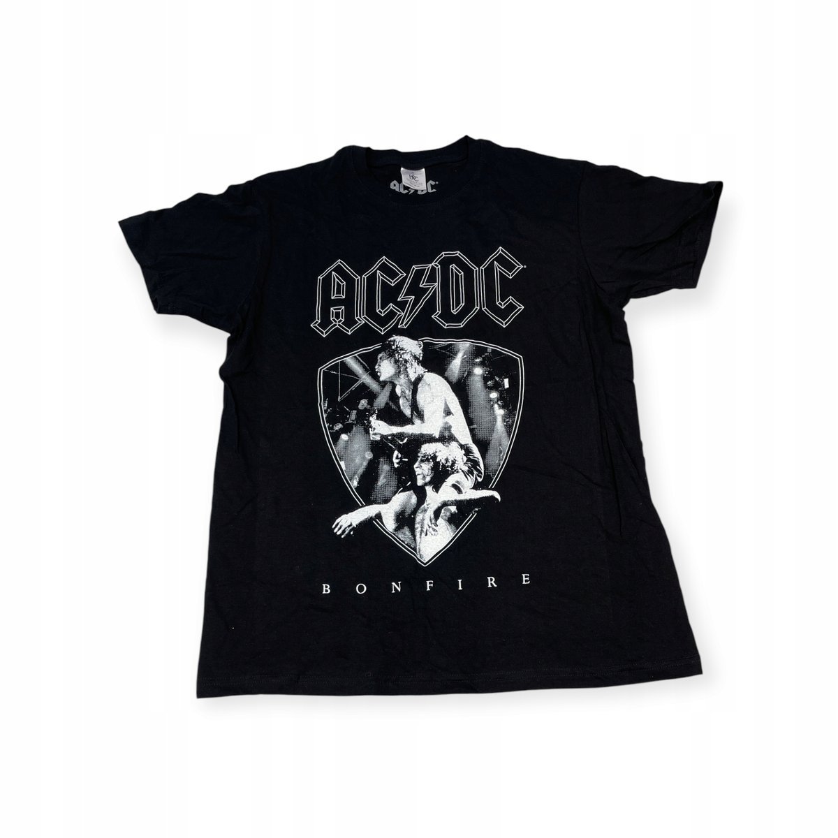 Koszulka męska na krótki rękaw AC/DC BONFIRE M
