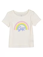 Kaftaniki dla niemowląt - GAP Koszulka w kolorze białym - miniaturka - grafika 1