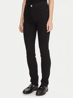 Spodnie damskie - BOSS Jeansy State 50546342 Czarny Slim Fit - miniaturka - grafika 1