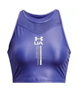 UNDER ARMOUR Koszulka Iso Chill Crop 1361151561 SM - Koszulki i topy damskie - miniaturka - grafika 1