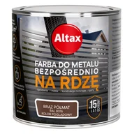 Emalie - ALTAX Farba do metalu 250 ml brąz półmat - miniaturka - grafika 1