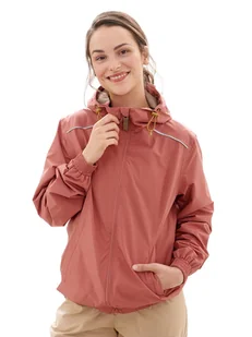 finside Kurtka przeciwdeszczowa "Veera air" w kolorze jasnoróżowym - Kurtki i kamizelki sportowe damskie - miniaturka - grafika 1