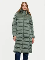 Płaszcze damskie - CMP Płaszcz zimowy 34K0046F Zielony Regular Fit - miniaturka - grafika 1
