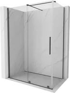 Kabiny prysznicowe - Mexen Velar kabina prysznicowa rozsuwana 160x90 cm, transparent, gun gray szczotkowany - 871-160-090-01-66 - miniaturka - grafika 1