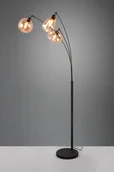 Lampy stojące - Lumina lampa podłogowa 3xE14 czarna/bursztynowa 417000313 - miniaturka - grafika 1