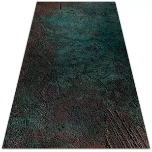Dywan winylowy Zielono brązowy beton 100x150 cm - Dywany - miniaturka - grafika 1