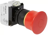 Inne akcesoria elektryczne - Legrand Komplet bez podświetlenia główka STOP czerwona fi 40 + uchwyt 1R+1Z odblokowanie przez pociągnięcie 023725 023725 - miniaturka - grafika 1