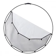 Blendy fotograficzne - Blenda Okrągła Składana Srebrno-Biała HaloCompact Plus 98cm Manfrotto LL LR3331 - miniaturka - grafika 1