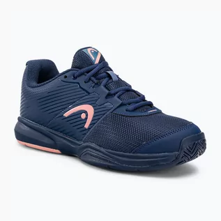 Buty sportowe damskie - Buty do tenisa damskie HEAD Revolt Court blueberry/rose - grafika 1