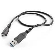 Kable USB - KABEL ŁADUJĄCY/DATA "MAGNETYCZNY" Type-C 1m CZARNY - miniaturka - grafika 1