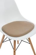 Poduszki ogrodowe - D2.Design Poduszka na krzesło Side Chair beżowa - miniaturka - grafika 1