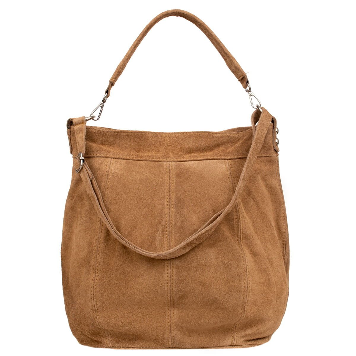 Worek Zamszowy Vera Pelle Botte Rudy