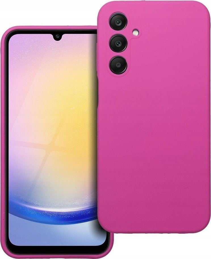 OEM Futerał SILICONE 2mm do SAMSUNG A25 5G róż