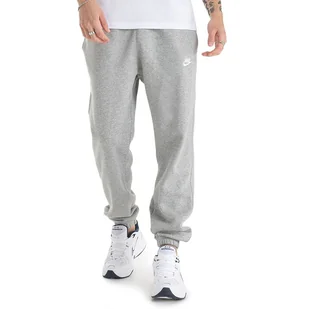 Spodnie dresowe Nike Sportswear Club Fleece BV2737-063 - szare - Spodnie sportowe męskie - miniaturka - grafika 1