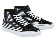 Sneakersy damskie - VANS Sneakersy damskie / męskie (Paski/czarny/biały, 42) - miniaturka - grafika 1