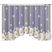 Firany - Firanka gotowa żakardowa STOKROTKI 300x150cm WISAN - miniaturka - grafika 1