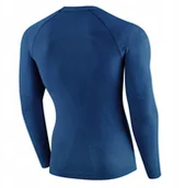 Koszulki męskie - LS1595M Koszulka męska 3D PRO z długim rękawem ciemnoniebieski L - miniaturka - grafika 1