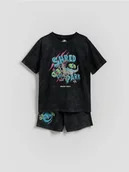 Skarpetki dla dzieci - Reserved - Piżama Jurassic World - czarny - miniaturka - grafika 1