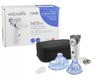 MICROLIFE AG Microlife Inhalator przenośny NEB 800 - Inhalatory i akcesoria - miniaturka - grafika 1
