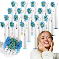 Akcesoria i części AGD - Końcówki do szczoteczki Oral B 20 szt UNIWERSALNE - miniaturka - grafika 1