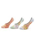 Skarpetki dla dzieci - Vans Zestaw 3 par stopek dziecięcych Psychedelic Floral Cano VN0007B3BM51 Kolorowy - miniaturka - grafika 1