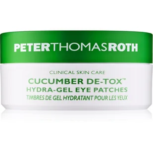 Peter Thomas Roth Cucumber Hydra Gel Eye Patches Hydrożelowe płatki pod oczy z wyciągiem z ogórka 60 szt. - Kosmetyki pod oczy - miniaturka - grafika 1