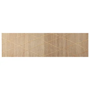 Dywan z juty 80 x 300 cm beżowy YUVACIK - Dywany - miniaturka - grafika 1