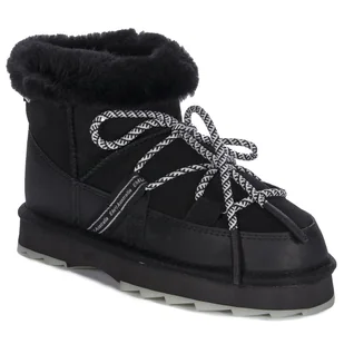 Buty EMU Australia botki damskie Blurred Micro Black-37 - Botki damskie - miniaturka - grafika 1