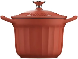 Garnek żeliwny Buydeem CP541 1,8 l Czerwony - Garnki - miniaturka - grafika 1