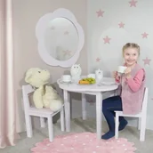 Szafy i szafki dla dzieci - Stolik z krzesełkami do pokoju dziecka BIBI - miniaturka - grafika 1