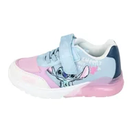Buty dla dziewczynek - CERDÁ LIFE'S LITTLE MOMENTS Trampki dziecięce Stitch ze światłem LED, niebieski i różowy 33 EU, Niebieski i różowy, 33 EU - miniaturka - grafika 1