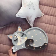 Lampy stojące - Lampka nocna dla dzieci kotek - miniaturka - grafika 1