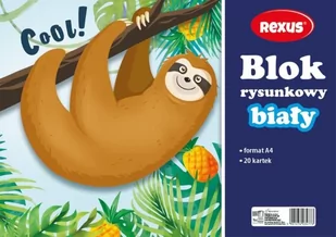 Beniamin Blok rysunkowy biały A4 20 kartek - Szkolne artykuły papiernicze - miniaturka - grafika 1