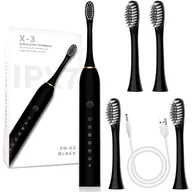 Końcówki do szczoteczek elektrycznych - Elektryczna Szczoteczka Soniczna do Zębów Zestaw 4 końcówki - miniaturka - grafika 1