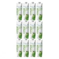 Napoje roślinne - Cocoxim Naturalna woda kokosowa 100% Zgrzewka 12 x 1 l - miniaturka - grafika 1